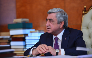 Serzh Sargsyan explains why he agreed to take the post