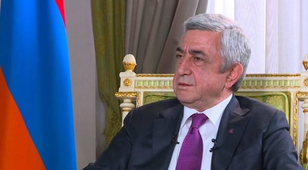 Serzh Sargsyan: ‘That is, I should be flattered as I enter a room and see my portrait hanging on the wall? Why should I get pleased with that?’