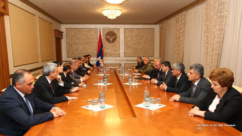 Bako Sahakyan received delegation of Armenia’s National Assembly