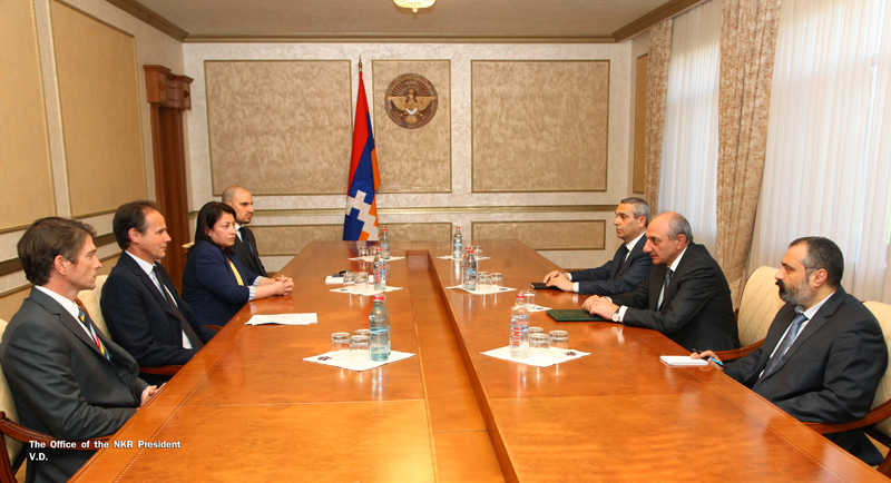 Artsakh Republic received chief executive officer of the HALO Trust