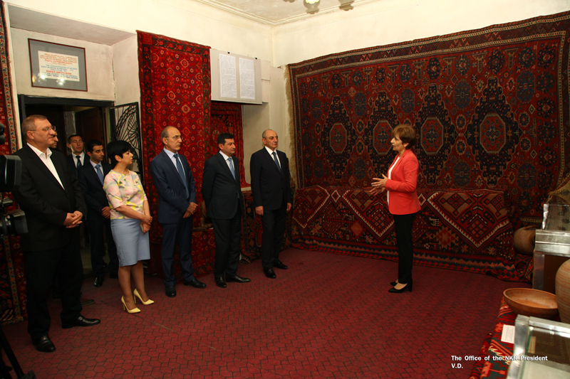 Bako Sahakyan visited Artsakh State Historical Museum