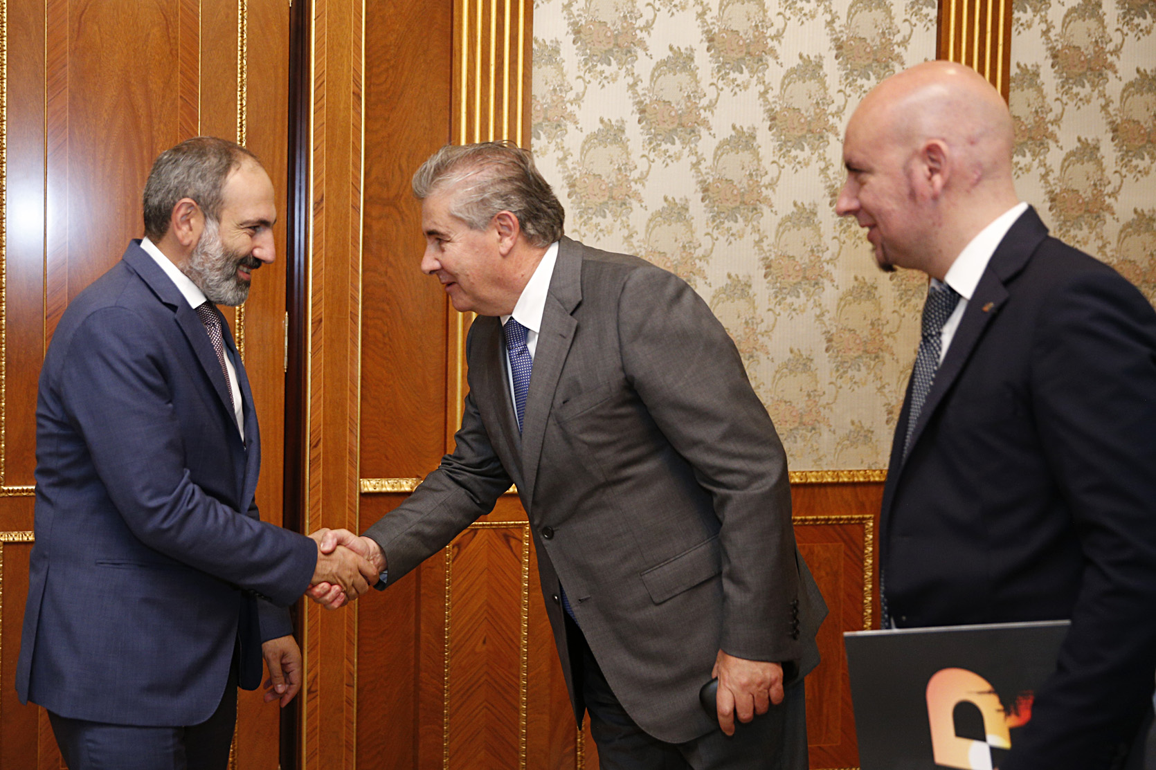 Armenian Prime Minister, Renco Spa Chief Executive Officer discuss new thermal power plant construction project