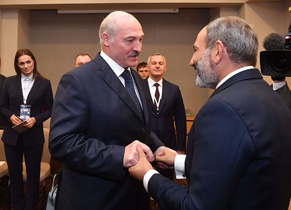 Lukashenko to Pashinyan: ‘Good for you, you overcame it with honor’