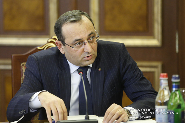 Armenian Revolutionary Federation receives ministerial portfolios: Artsvik Minasyan as the Minister for Economic Development, Arthur Khachatryan as the Minister of Agriculture
