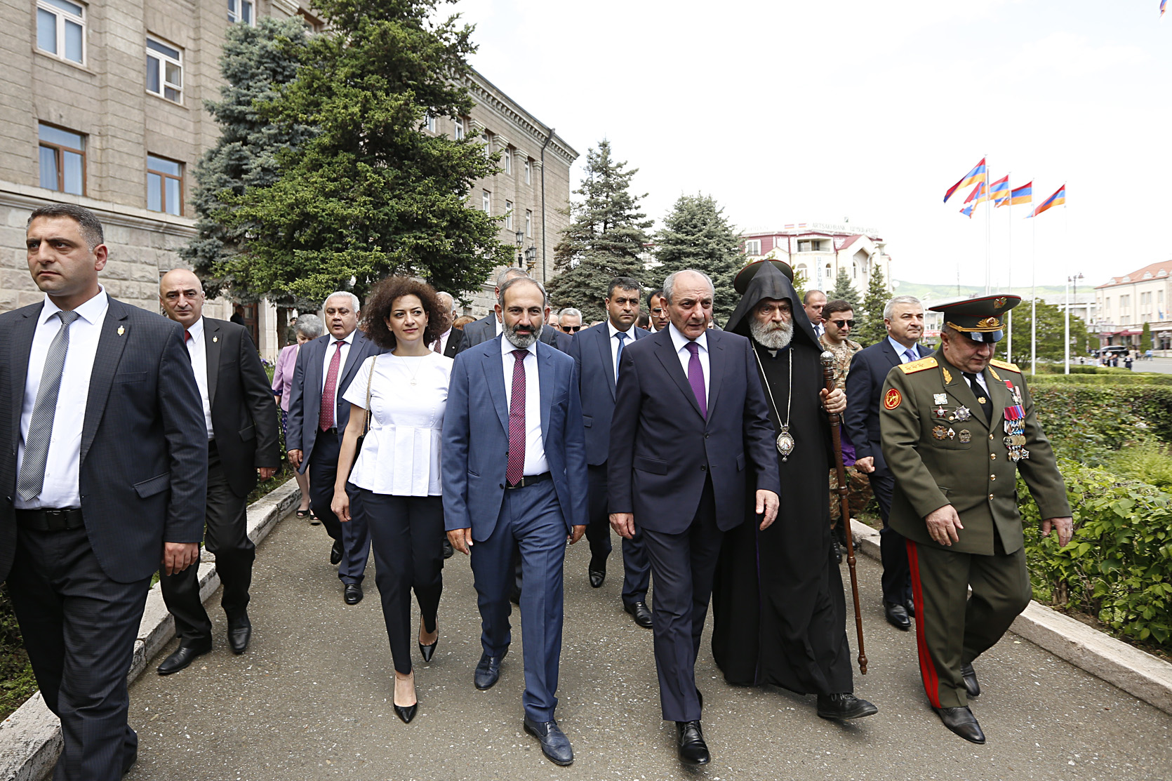 PM attends triple holiday-dedicated events in Artsakh