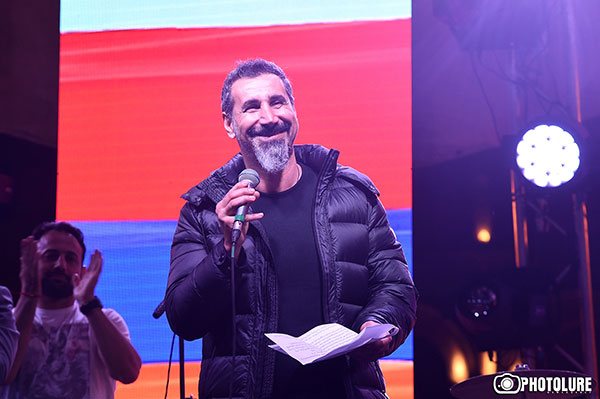 Serj Tankian: ‘I have been dreaming about this day for years like you and I feel proud to stand by your side’