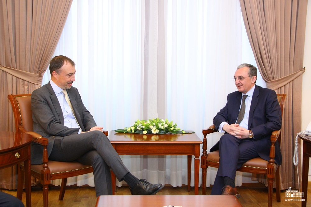 Armenian Foreign Minister received EU Special Representative for South Caucasus and the crisis in Georgia