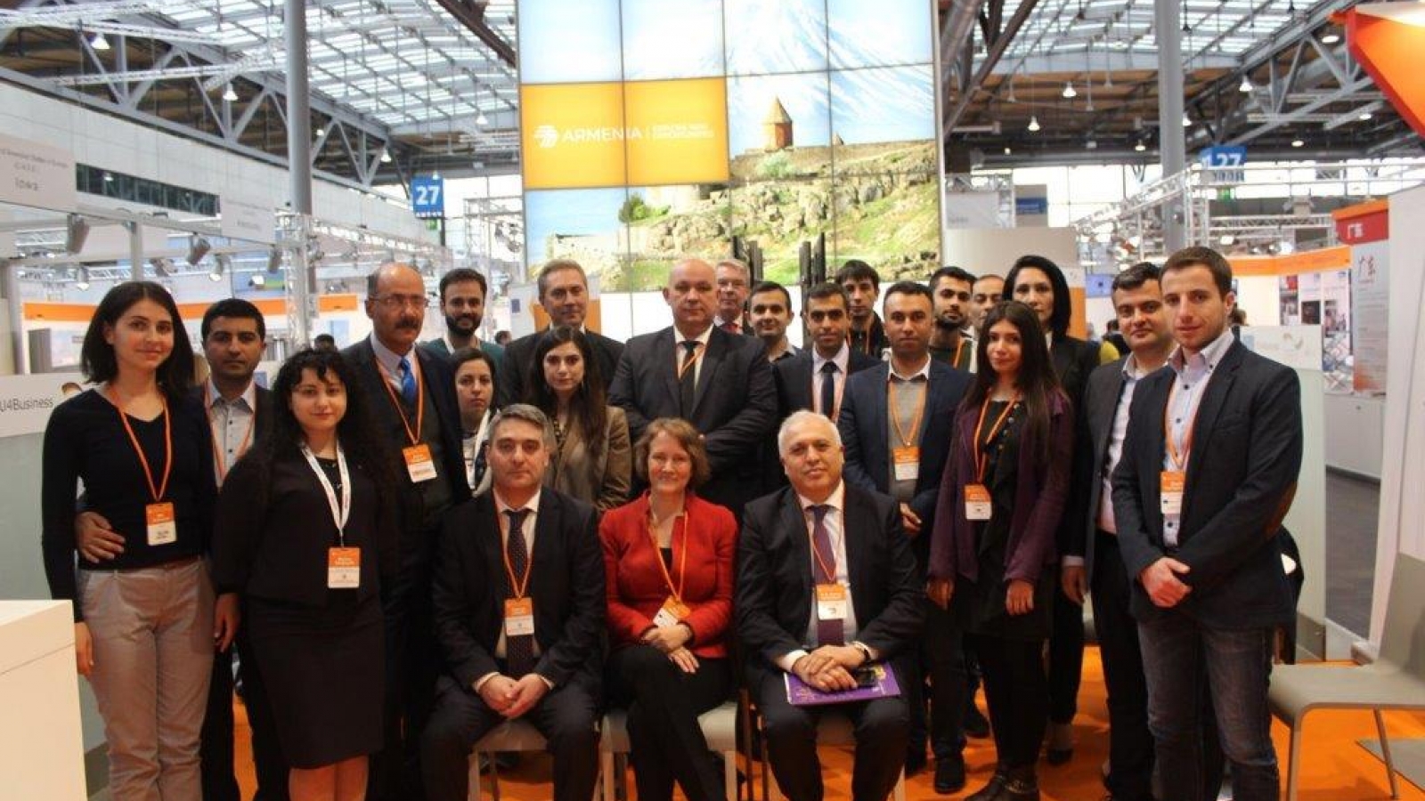 Armenian delegation in the spotlight at Hannover Messe 2018