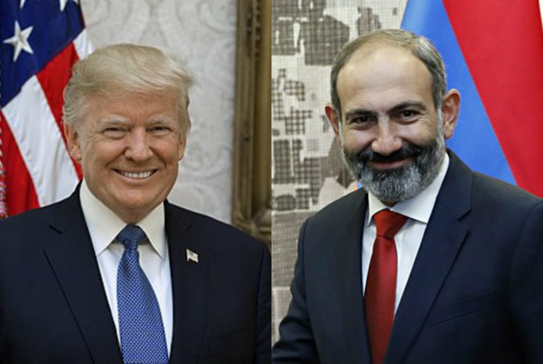 Donald Trump congratulates Nikol Pashinyan