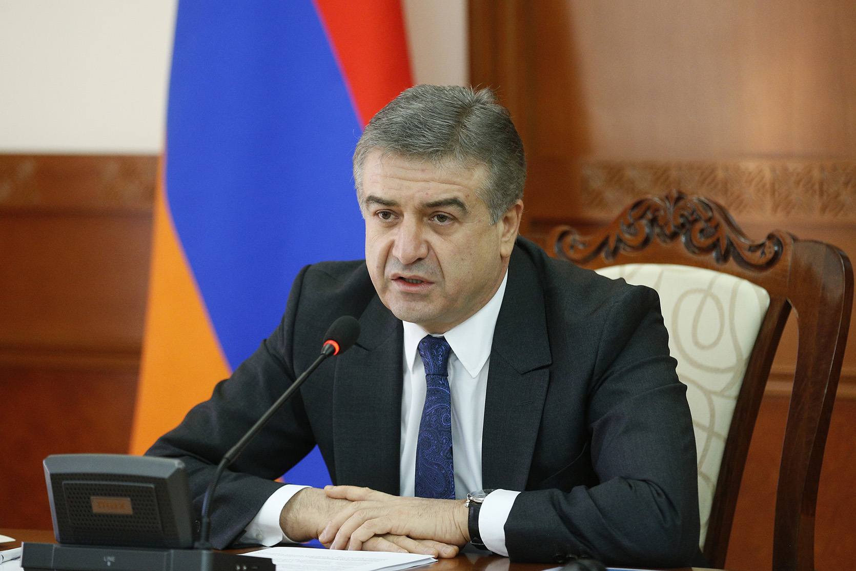Karen Karapetyan: Prime Minister can only be elected in Parliament through constitutional way