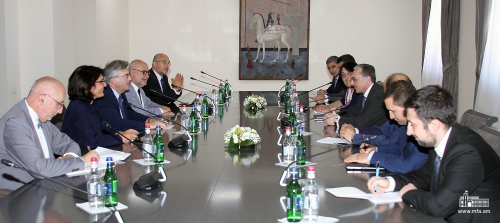 Foreign Minister of Armenia received the delegation of National Assembly of France