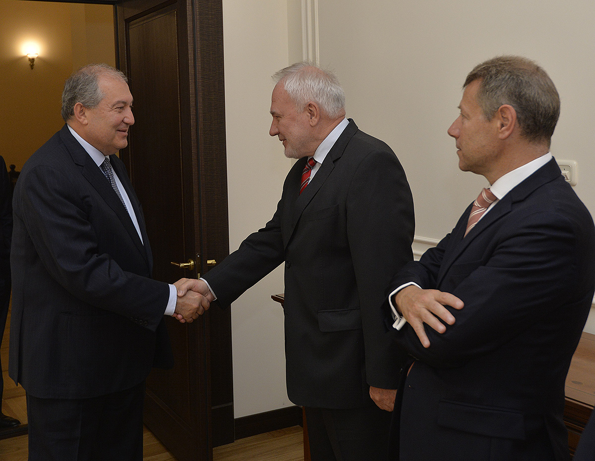 President Sarkissian received Co-Chairs of the OSCE Minsk Group
