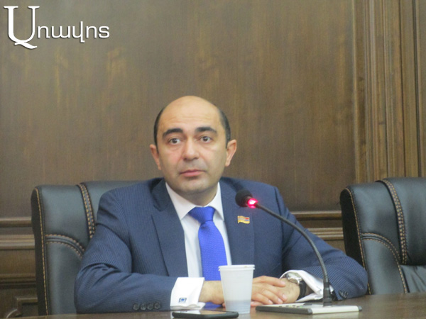 Edmon Marukyan: ‘Manvel Grigoryan should not be the only one to be subjected to responsibility’