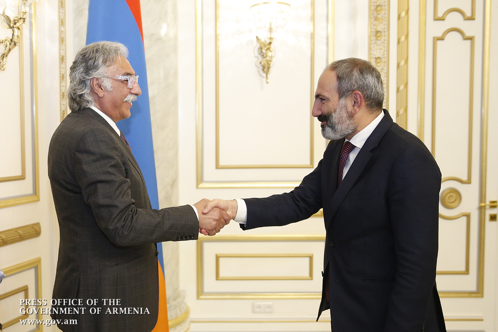 Nikol Pashinyan, Sam Simonian discuss possibilities for implementing new projects in education
