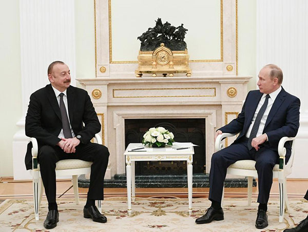 Putin suggests Aliyev getting acquainted with Pashinyan?