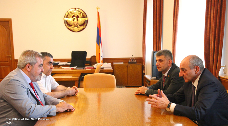 Bako Sahakyan received representatives of Armenian Revolutionary Federation