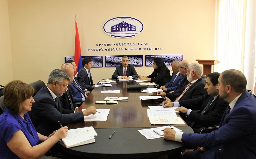 Meeting of the staff-members of the MFA Central Office and Artsakh Permanent Representatives abroad