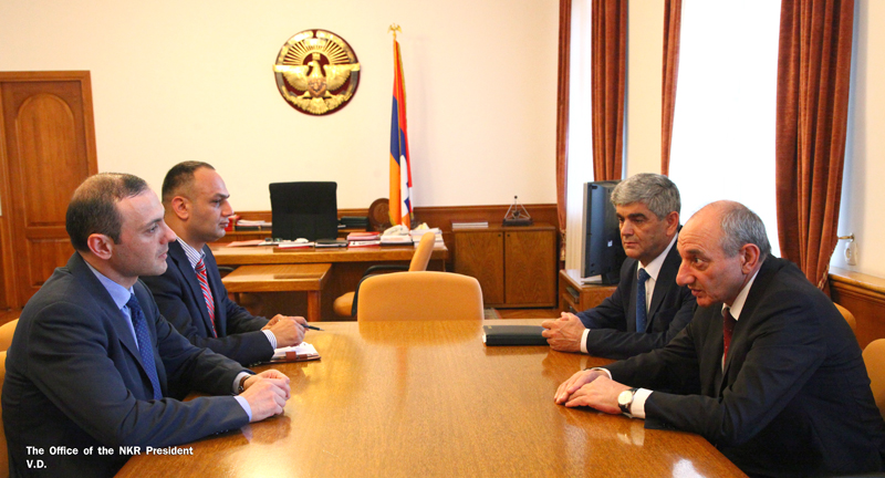 Bako Sahakyan received secretary of Republic of Armenia Security Council
