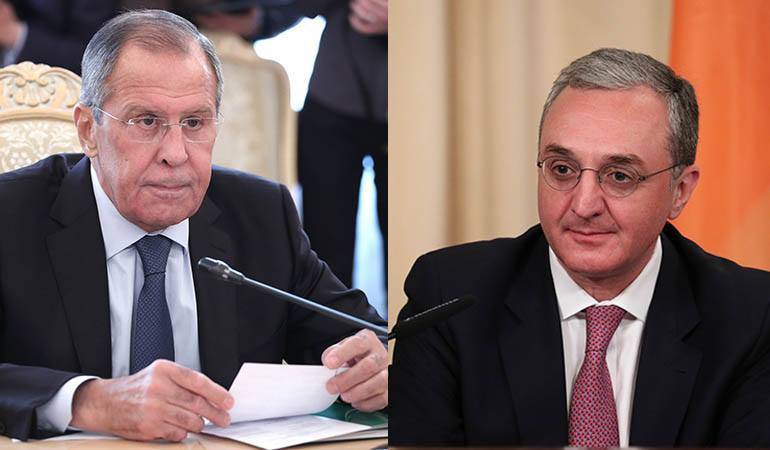 Foreign Minister of Armenia had a phone conversation with his Russian counterpart