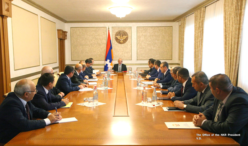 Bako Sahakyan had meetings with representatives of territorial administration and agriculture spheres.   