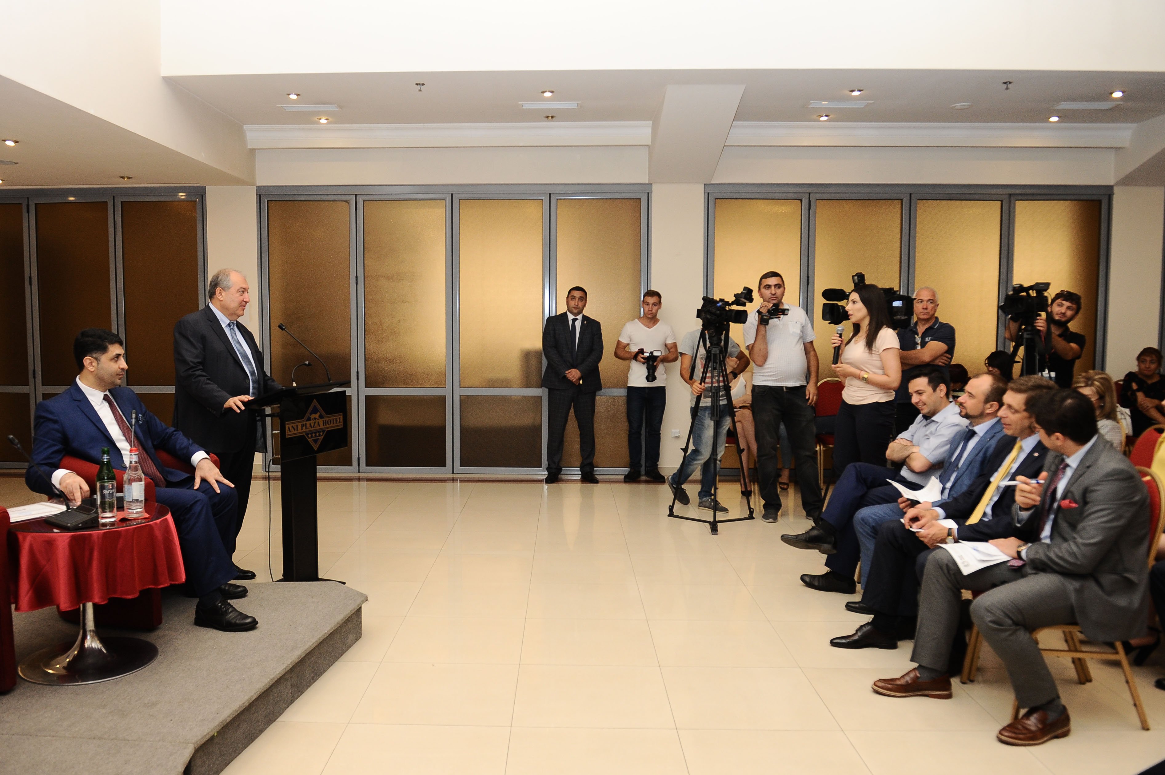 President participated at the Youth Forum of the Armenian Institute for International and Security Issues