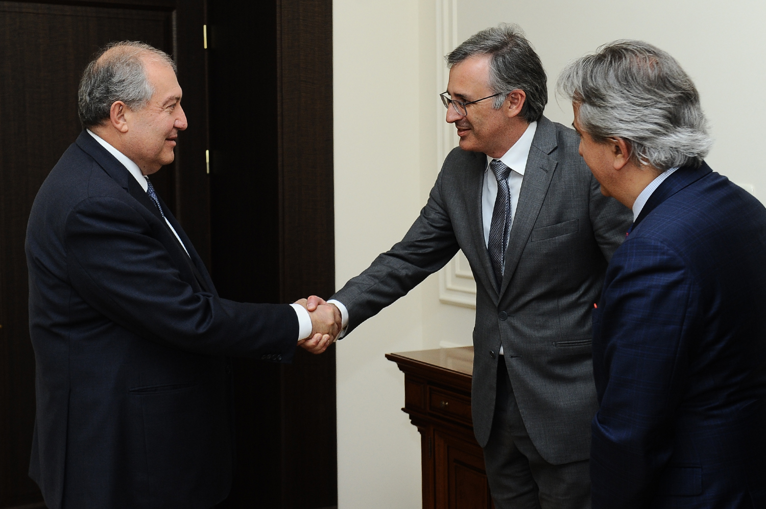 President Sarkissian received delegation of the EBRD