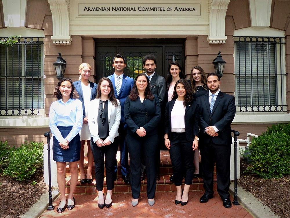 ANCA Leo Sarkisian interns kick-off Whirlwind Summer of advocacy training