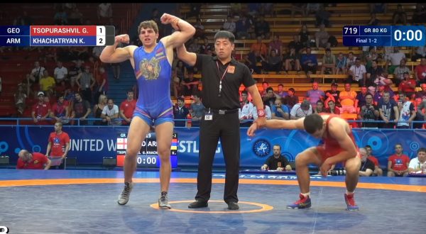One gold and two silver medals at World Junior Wrestling Championship