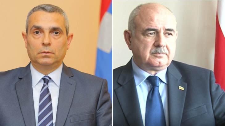 Foreign Minister of South Ossetia congratulated on the 25th anniversary of the establishment of the MFA of the Republic of Artsakh