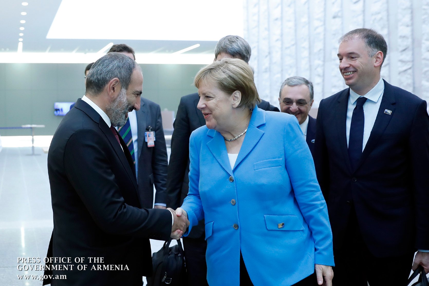 German Chancellor Makes First Trip to South Caucasus
