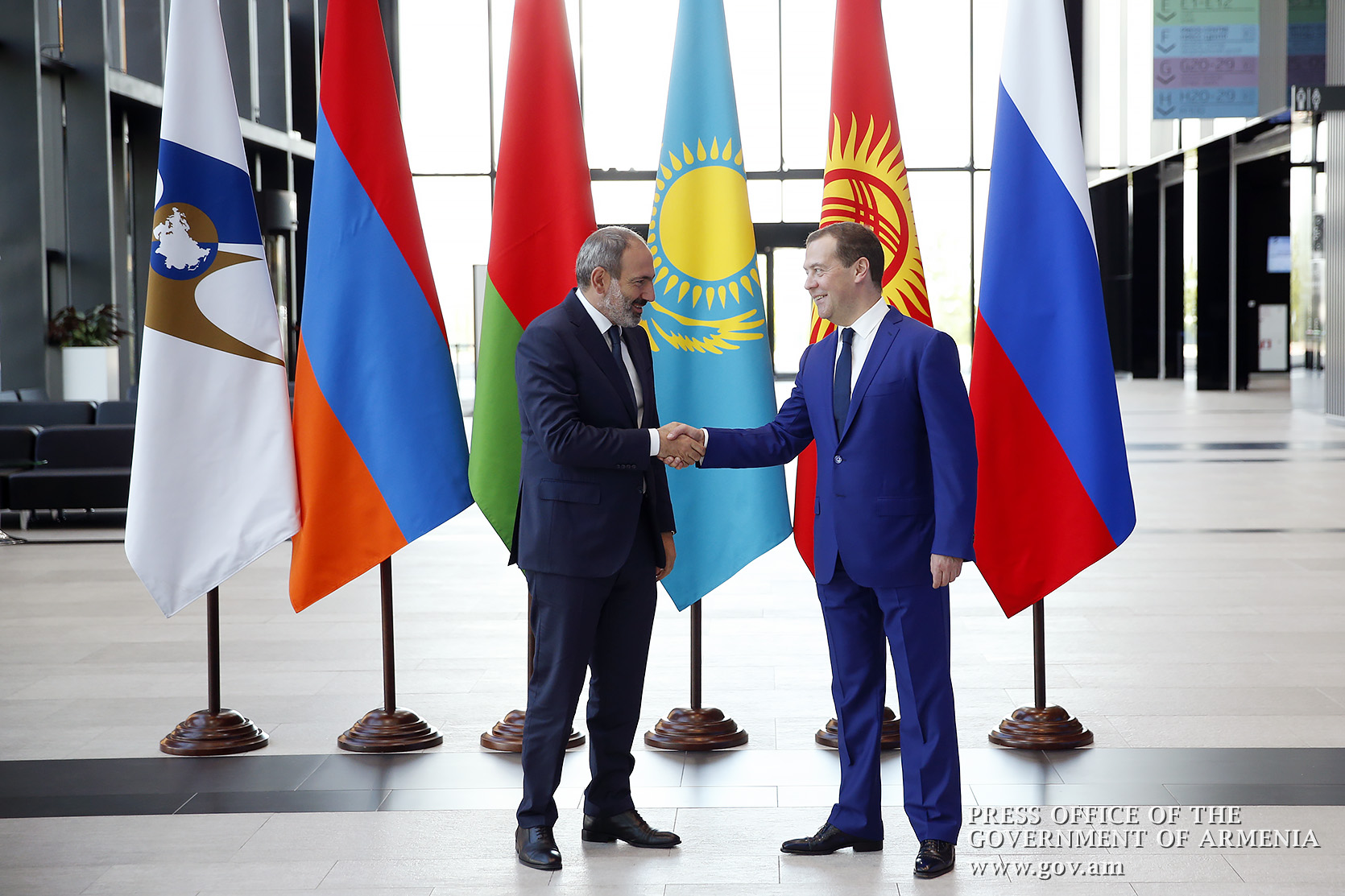 Prime Minister Pashinyan attends Eurasian Intergovernmental Council’s regular meeting