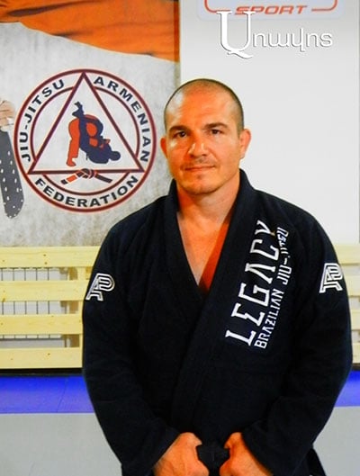 Alberto Crane: ‘I am here to tell the whole world Brazilian jiu-jitsu exists in Armenia’