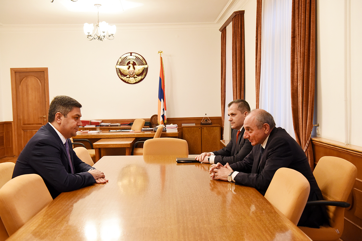 Bako Sahakyan received director of the National Security Service of Armenia