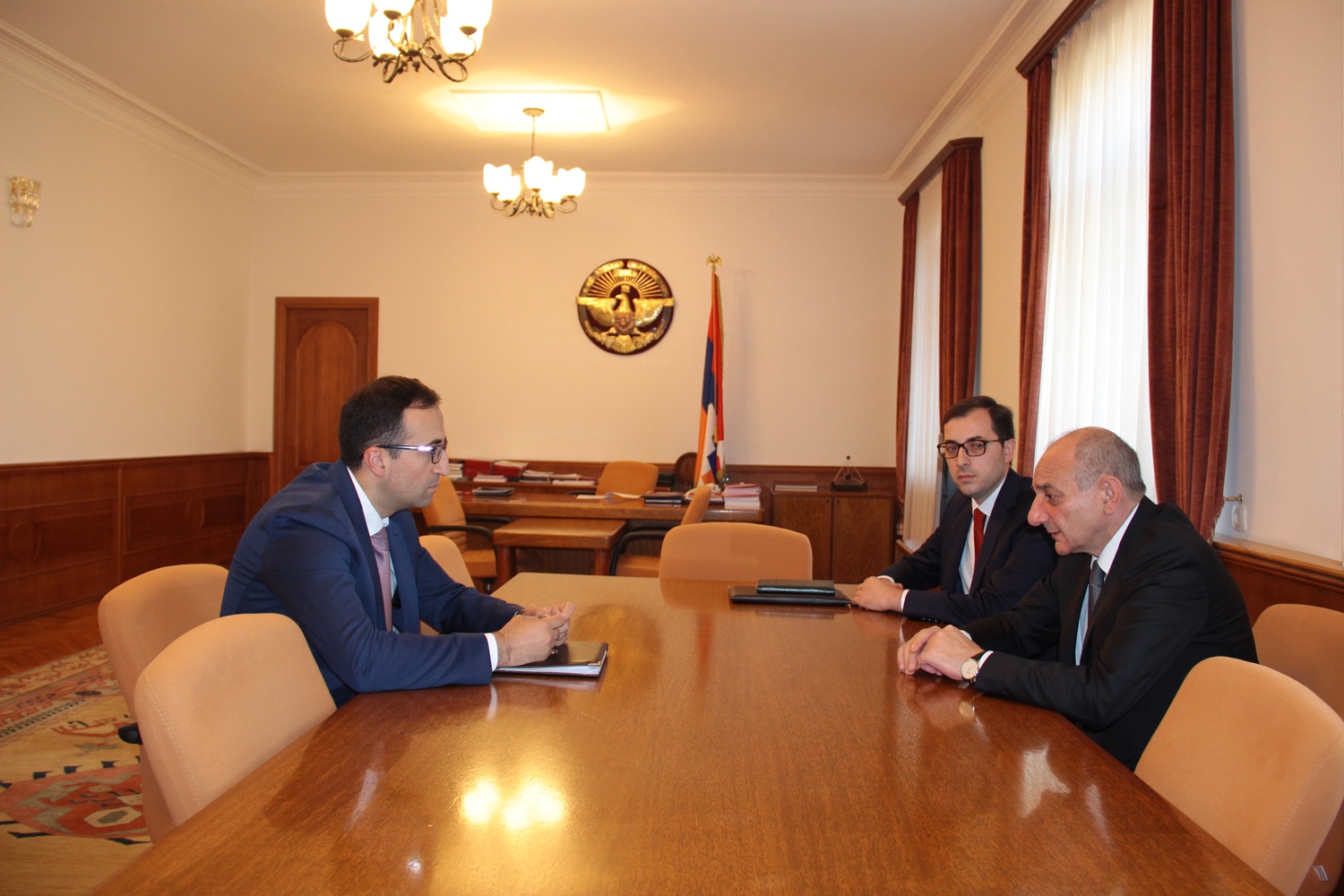 Bako Sahakyan received Armenia’s healthcare minister
