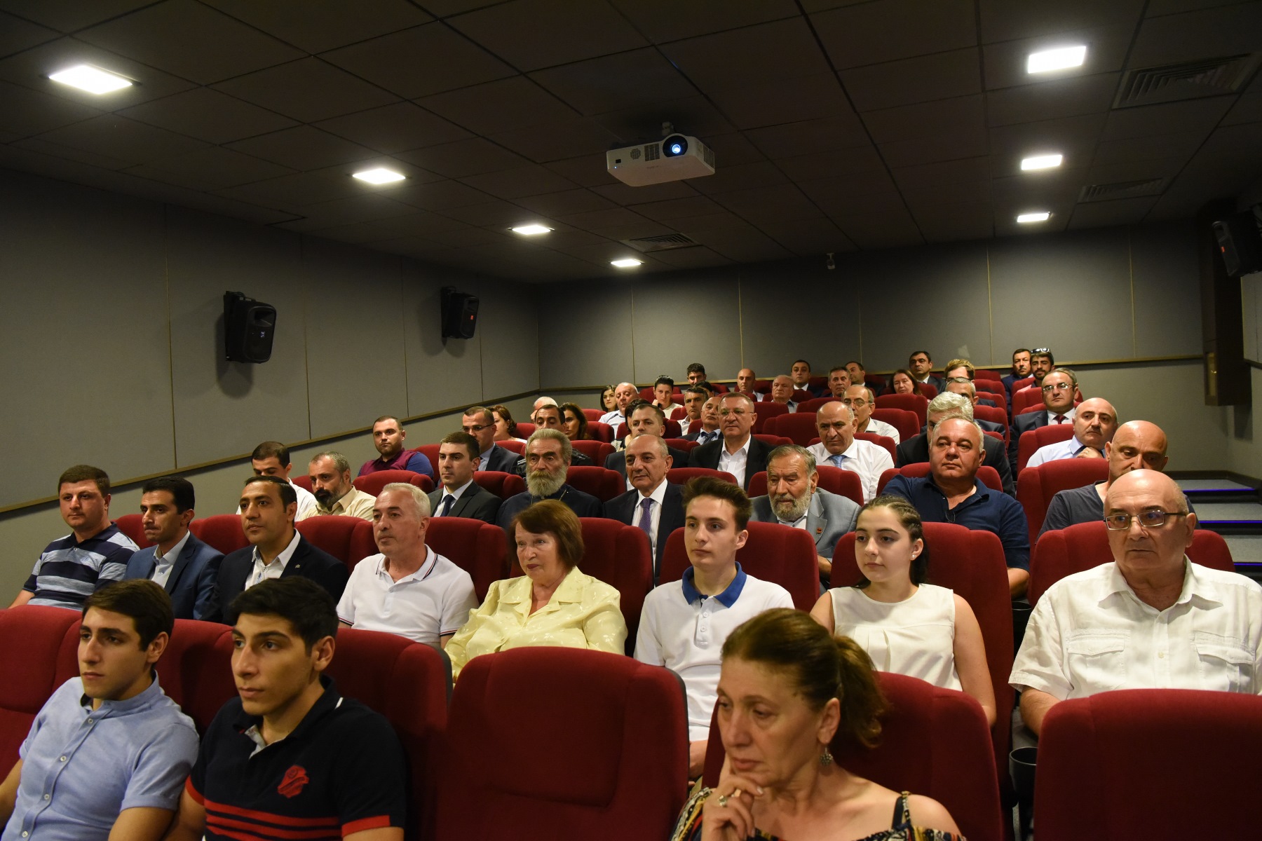 Bako Sahakyan attended the screening of the documentary film “Nakhijevan”
