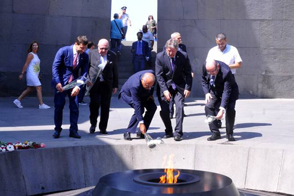 What Would Happen If an Armenian Diplomat Questions the term Holocaust while in Israel?
