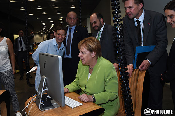 ‘I’m shocked in a real positive way,’ Angela Merkel visits TUMO