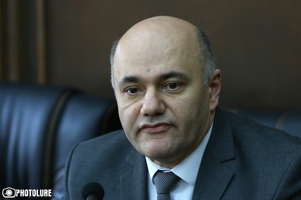 Mher Shahgeldyan Rule of Law Party candidate for Yerevan mayor