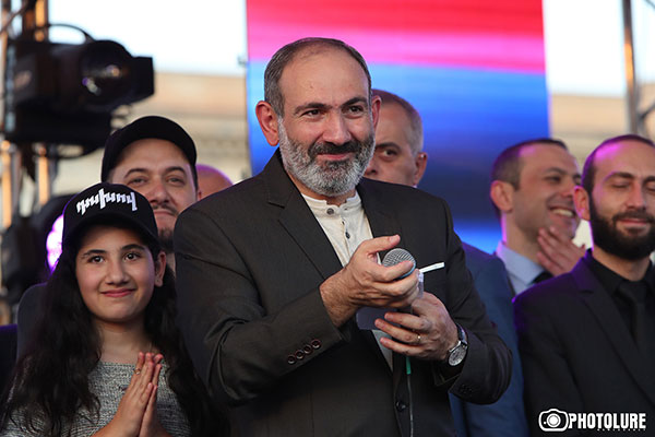 Pashinyan to Citizens: ‘From Now on You Decide Prime Minister’