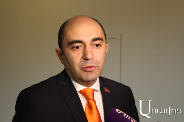 ‘No hotbed for counterrevolution in Armenia’: Edmon Marukyan