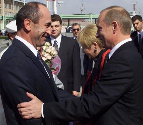 Vladimir Putin sends ‘warm wishes’ to Robert Kocharyan on his birthday