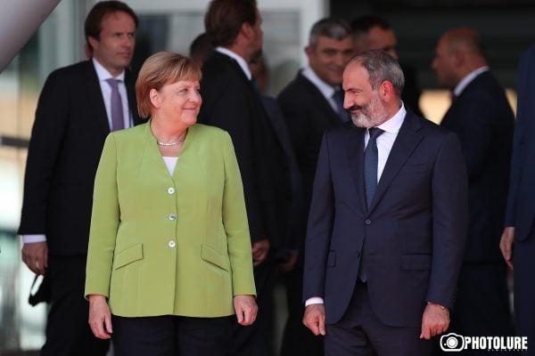 Angela Merkel Visits Armenia