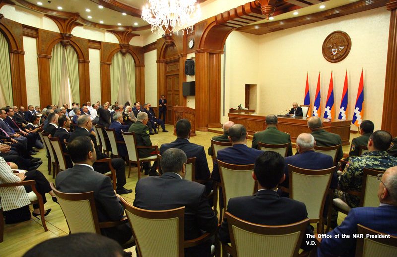 High state awards were handed in to Artsakh Defense Army servicemen, freedom-fighters