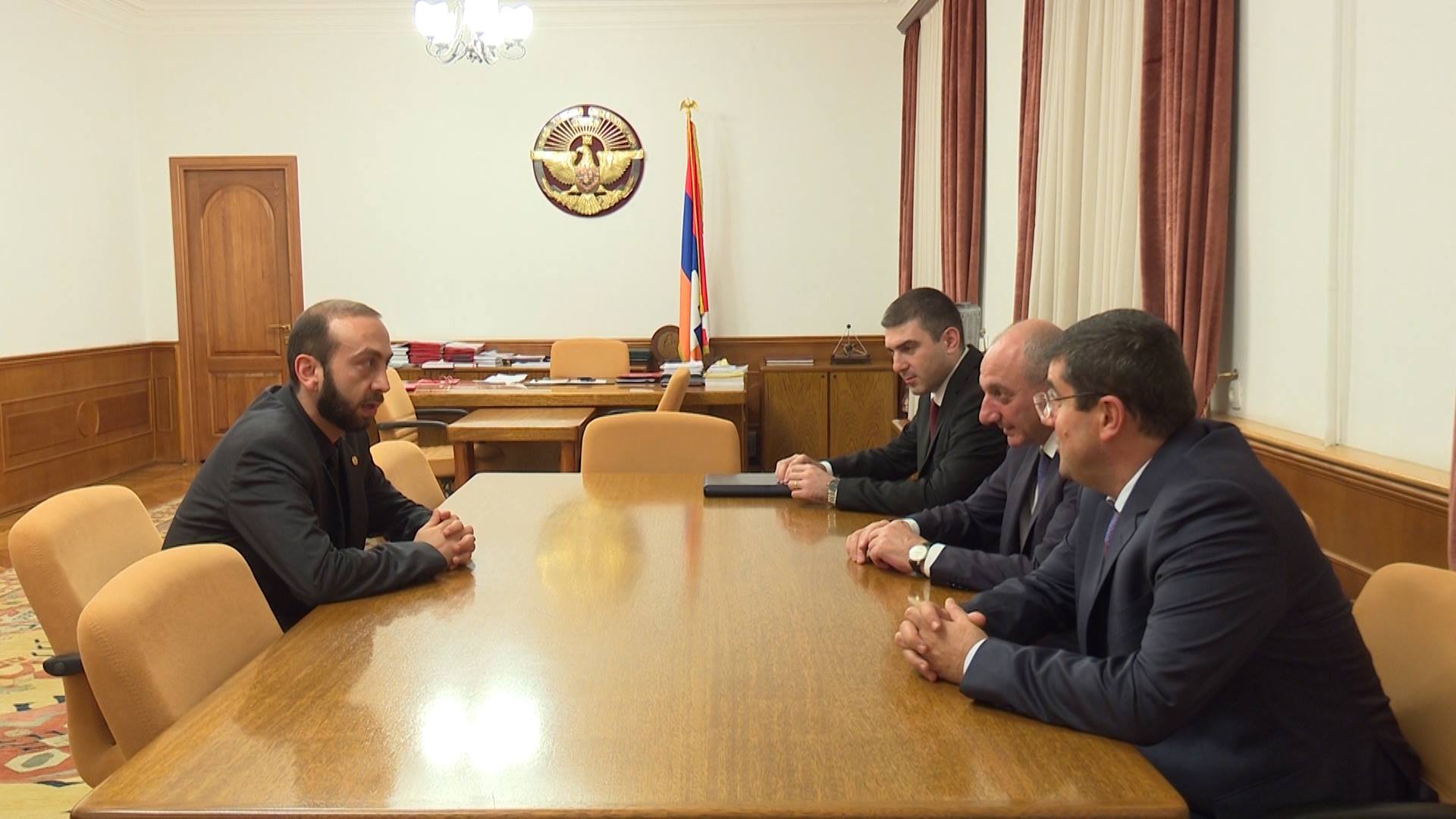 Bako Sahakyan received Armenian first vice-premier