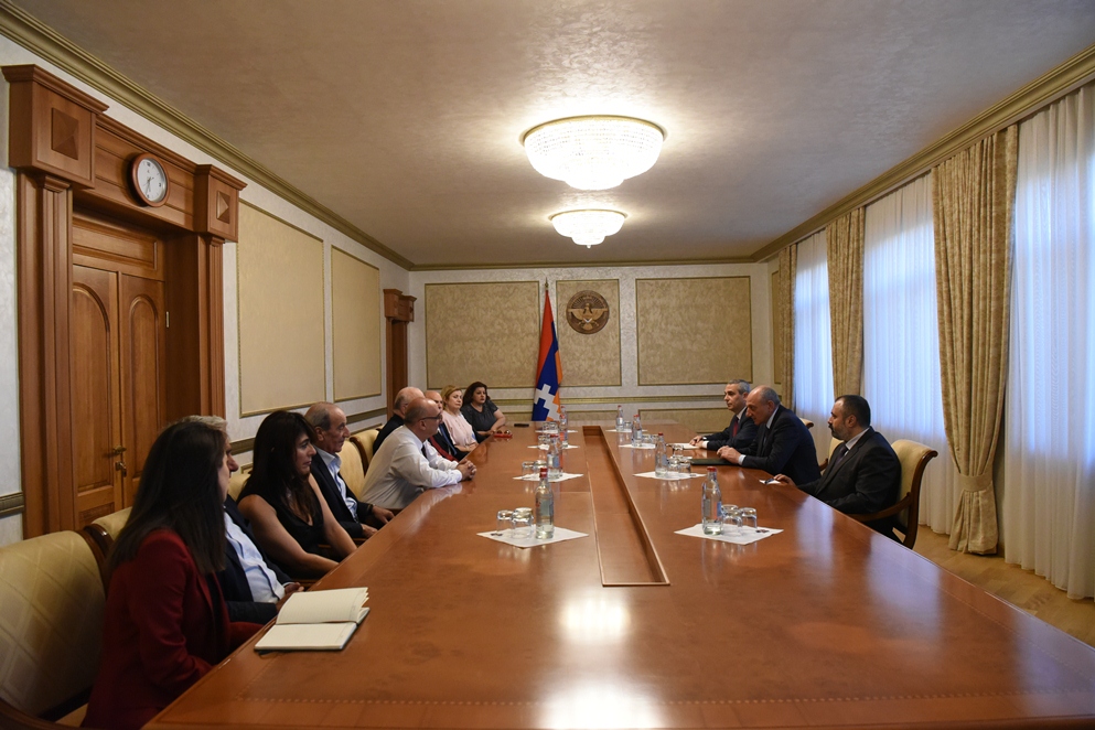 Bako Sahakyan received the delegation of the “Tufenkian” charitable foundation