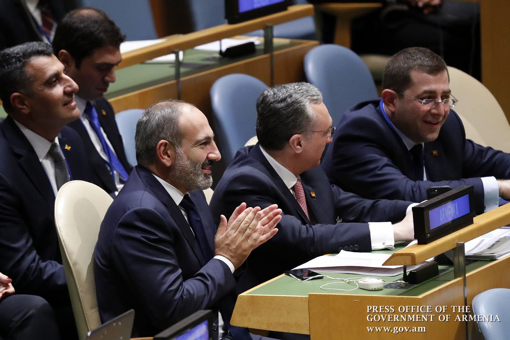 Prime Minister Nikol Pashinyan delivers speech at UN General Assembly