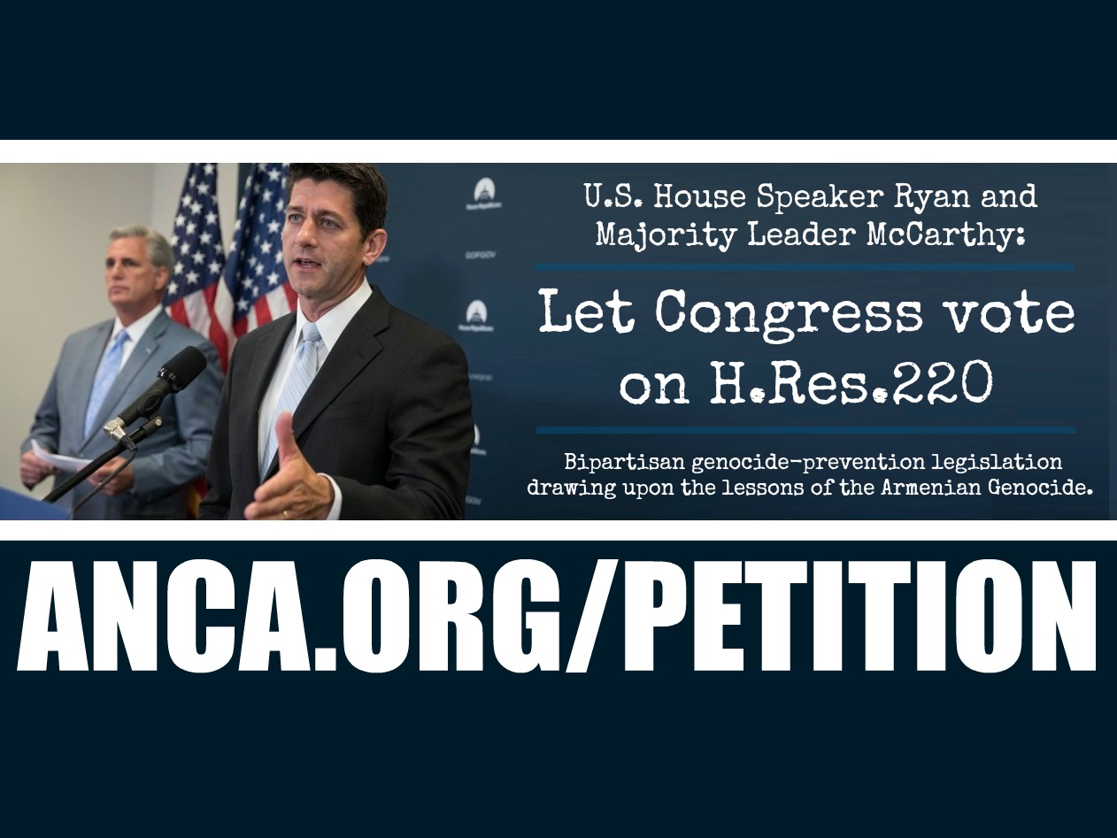 Activists Call on U.S. House Republican Leadership to Allow a Vote on H.Res.220