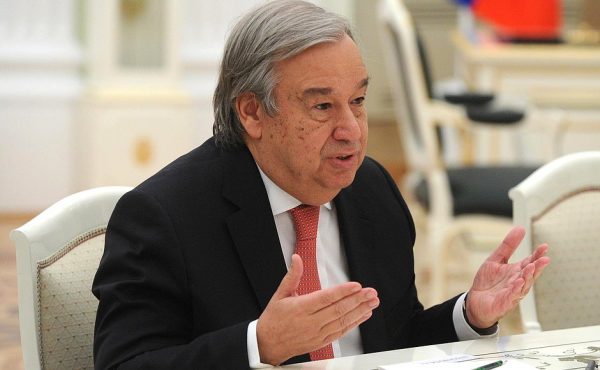 UN Secretary General welcomes trilateral meeting between leaders of Armenia, Russia and Azerbaijan