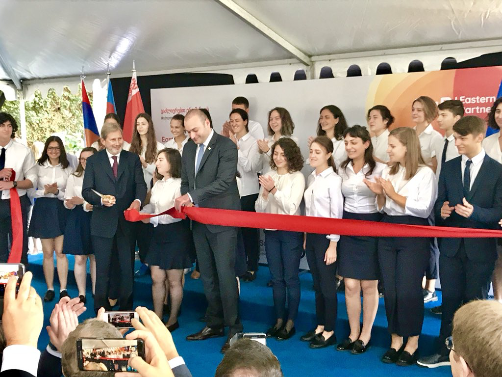 First Eastern Partnership European School opens its doors in Tbilisi