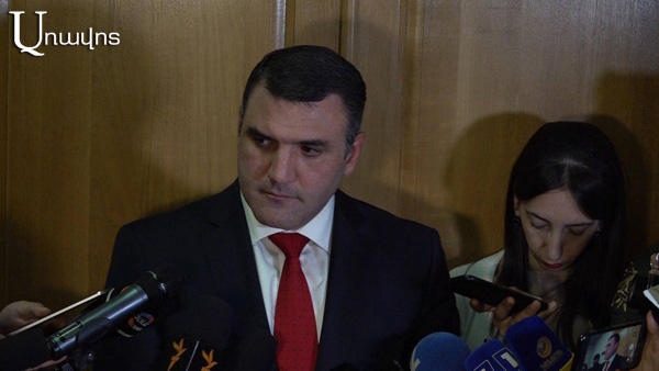 Kostanyan confirms: Prime Minister, SIS head, NSS head, and judge to be invited to investigative committee